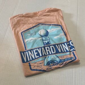 Boys Vineyard Vines Coral Graphic Tee